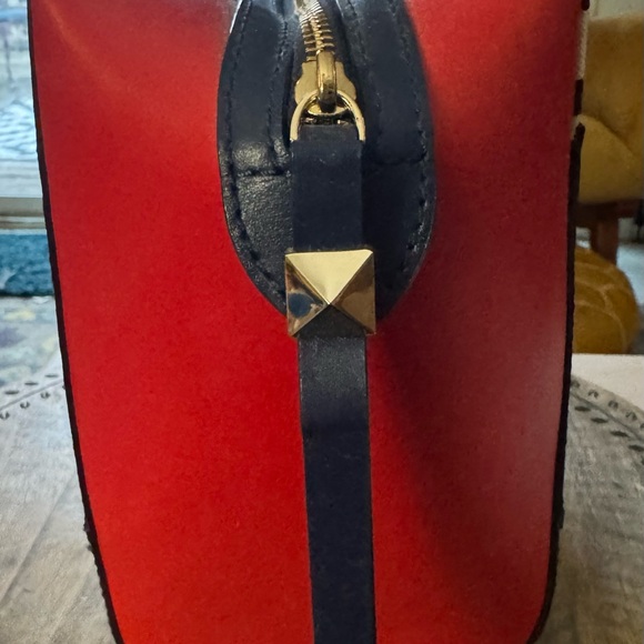 Kate Spade Beau Bag in Striped Navy, Red and Cream - Picture 4 of 8